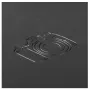 Álbum de fotografias HAMA álbum em espiral Signs 28x24 cm 50 páginas brancas preto