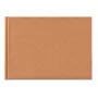 Hama 7614 Wrinkled álbum encadernado 24x17 cm, 36 páginas brancas, castanho