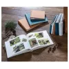 Álbum de fotografias Hama Wrinkled azul 200 folhas 10 x 15 encadernação