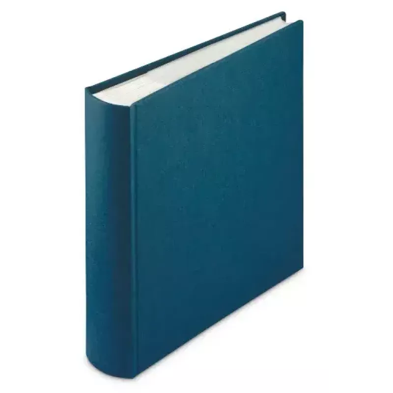 Álbum de fotografias Hama Wrinkled azul 200 folhas 10 x 15 encadernação