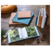 Álbum de fotografias Hama Wrinkled azul 200 folhas 10 x 15 encadernação