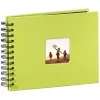 Álbum de fotografias Hama verde 50 páginas 10 x 15 encadernação em espiral