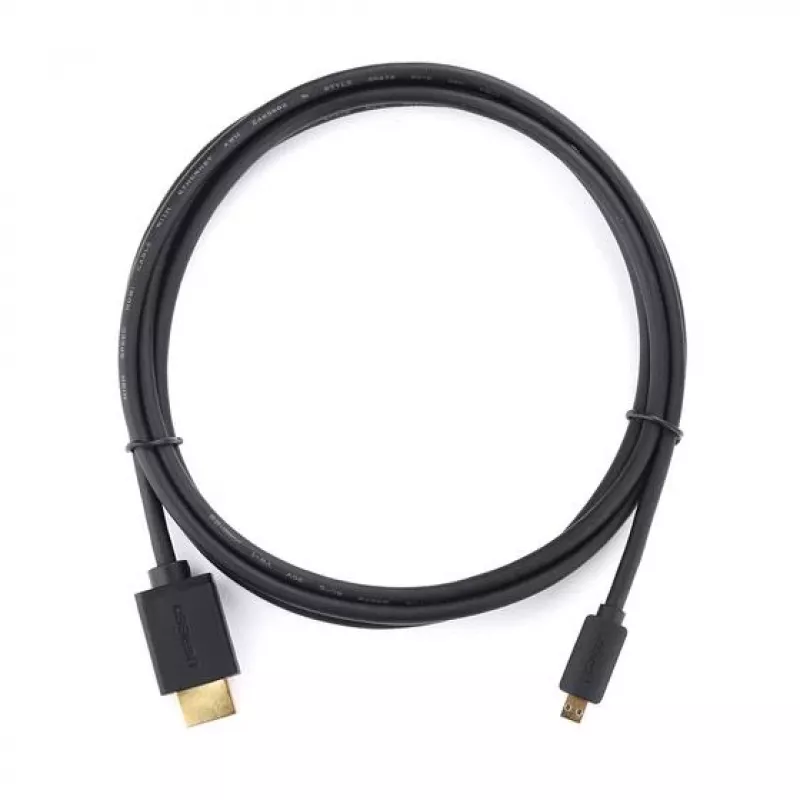 Ugreen 30104 Cabo HDMI 3 m HDMI tipo D (Micro) HDMI tipo A (Standard) Preto
