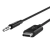 Cabo de áudio Belkin RockStar 3,5 mm com ficha USB-C