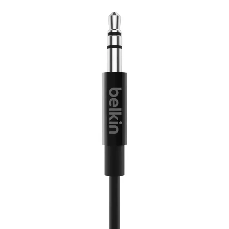 Cabo de áudio Belkin RockStar 3,5 mm com ficha USB-C