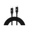 Conceptronic ETTA04B20 Cabo USB 4.0 Gen 3 C-C PD 3.1 240W 2M, 48V 5A, 40Gbps, E-Mark