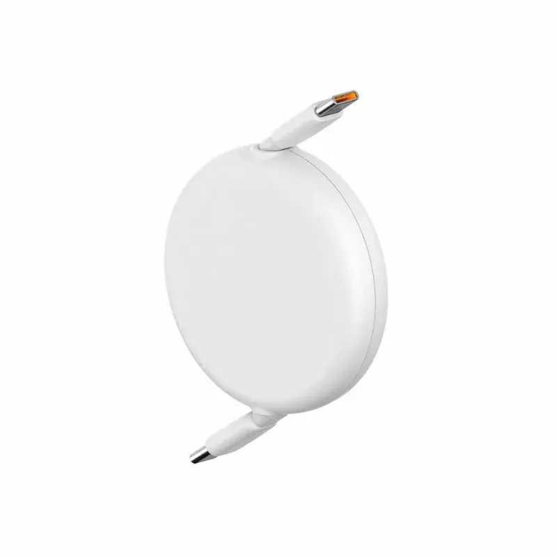 Cabo USB Baseus Free2Pull 1m USB C Branco