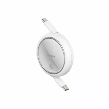 Cabo USB Baseus Free2Pull 1m USB C Branco