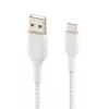 Cabo USB Belkin CAB002BT3MWH 3 m USB A USB C Branco