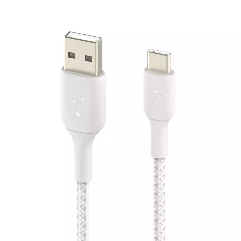 Cabo USB Belkin CAB002BT3MWH 3 m USB A USB C Branco