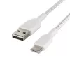 Cabo USB Belkin CAB002BT3MWH 3 m USB A USB C Branco