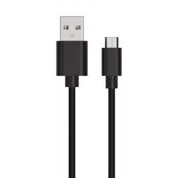 Cabo USB Ansmann 1700-0129 1m USB A para Micro-USB B Preto