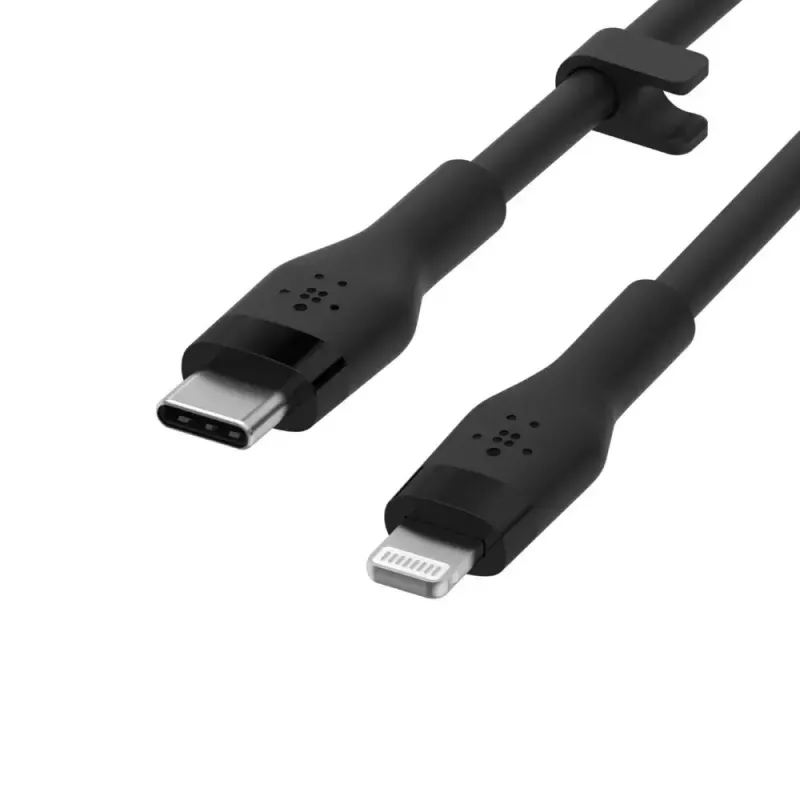 Cabo Lightning Belkin CAA009BT3MBK 3 m USB-C para Lightning Preto