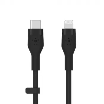 Cabo Lightning Belkin CAA009BT3MBK 3 m USB-C para Lightning Preto