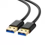 Cabo USB Ugreen 10370 USB 3.2 Gen 1 (3.1 Gen 1) 1 m USB-A preto