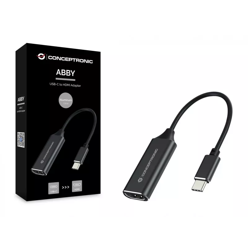 Adaptador USB-C para HDMI Conceptronic ABBY03B