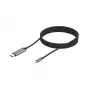 Cabo Conceptronic USB-C para HDMI, ficha macho para ficha macho, 4K 60 Hz, 2 m, USB Type-C, HDMI, ficha macho, ficha macho, reto