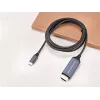 Cabo Conceptronic USB-C para HDMI, ficha macho para ficha macho, 4K 60 Hz, 2 m, USB Type-C, HDMI, ficha macho, ficha macho, reto