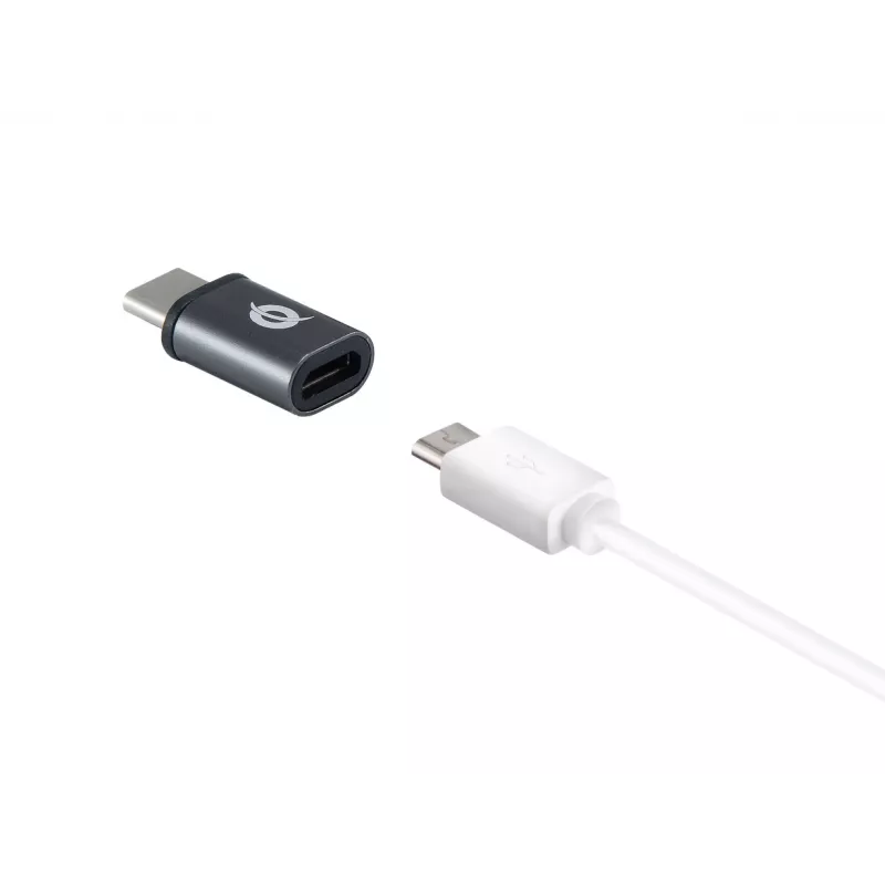 Adaptador OTG Conceptronic DONN USB-C para Micro USB pack de 3