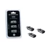 Adaptador OTG Conceptronic DONN USB-C para Micro USB pack de 3