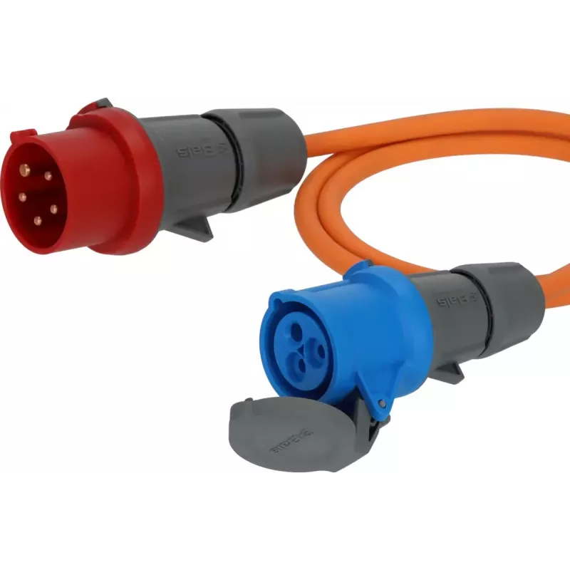 Brennenstuhl 1132970025 cabo adaptador CEE, 1,5 m, H07RN-F 3G2.5, 16 A, 230 V, para exterior