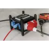 Extensão de energia Brennenstuhl 1153690200 2 m 7 tomadas AC interior preto azul vermelho