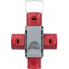 Adaptador de ficha de rede Brennenstuhl 1081670 400V 32A cinzento vermelho