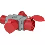 Adaptador de ficha de rede Brennenstuhl 1081670 400V 32A cinzento vermelho
