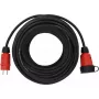 Cabo de extensão de energia Brennenstuhl 9161250110 25 m 1 tomada AC exterior preto vermelho