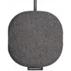 Brennenstuhl estilo estação de carregamento com superfície têxtil, 3 m, 1 tomada + 2 USB, antracite/preto