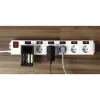 Hama 00137239 Socket Line extensão de 6 tomadas, tomadas comutáveis individualmente, branca