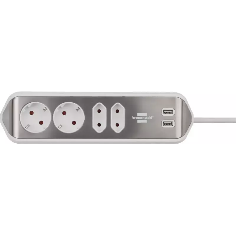 Extensão de energia Brennenstuhl 1153590420 2m 4 tomadas AC interior