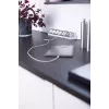 Extensão de energia Brennenstuhl 1153590620 2m 6 saídas AC interior prateado branco