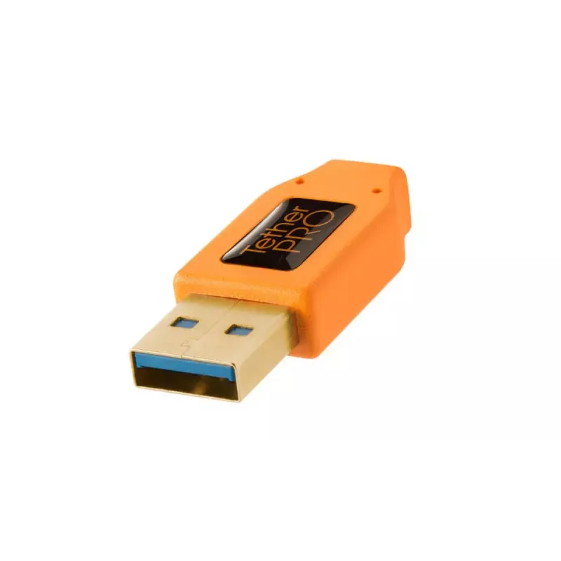 Cabo USB Tether Tools CU61RT15-ORG 4,6 m USB 3.2 Gen 1 Micro-USB B laranja