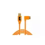 Cabo USB Tether Tools CU61RT15-ORG 4,6 m USB 3.2 Gen 1 Micro-USB B laranja