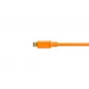 Cabo USB Tether Tools CU5430ORG 4,6m USB A para Micro-USB B laranja