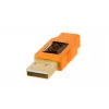 Cabo USB Tether Tools CU5430ORG 4,6m USB A para Micro-USB B laranja