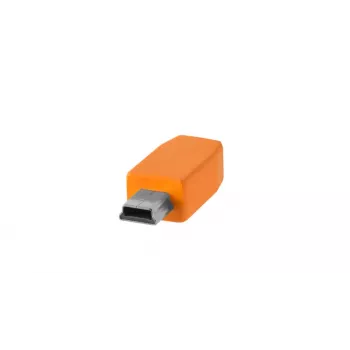 Cabo USB Tether Tools CUC2415-ORG 4,6m USB 2.0 USB C Mini-USB B laranja