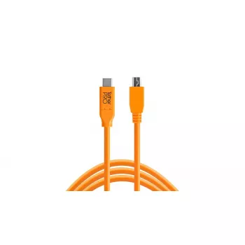 Cabo USB Tether Tools CUC2515-ORG 4,6 m USB-C Micro-USB B laranja