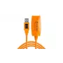 Cabo USB Tether Tools CU1917 5m laranja