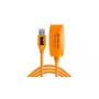 Cabo USB Tether Tools CU3017 5m USB 3.2 Gen 1 laranja