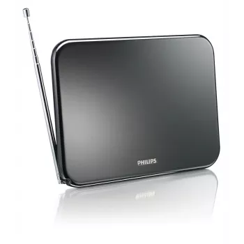 Antena de TV digital Philips SDV6224/12, preto, 1,8 m, 87 12581 56423 0, 1 87 12581 56423 7, 24,6 mm, 17,6 mm
