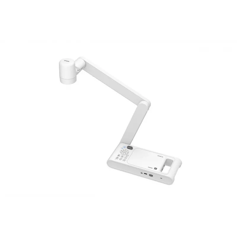 Epson ELPDC30 V12HB09080 câmara de documentos, 4K UHD (3840 x 2160), 13 MP, zoom digital 23x / ótico 10x, CMOS, HDMI/USB/Wi-Fi, branca