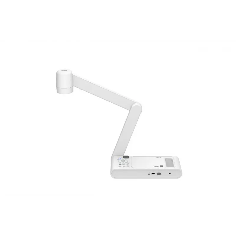 Epson ELPDC30 V12HB09080 câmara de documentos, 4K UHD (3840 x 2160), 13 MP, zoom digital 23x / ótico 10x, CMOS, HDMI/USB/Wi-Fi, branca