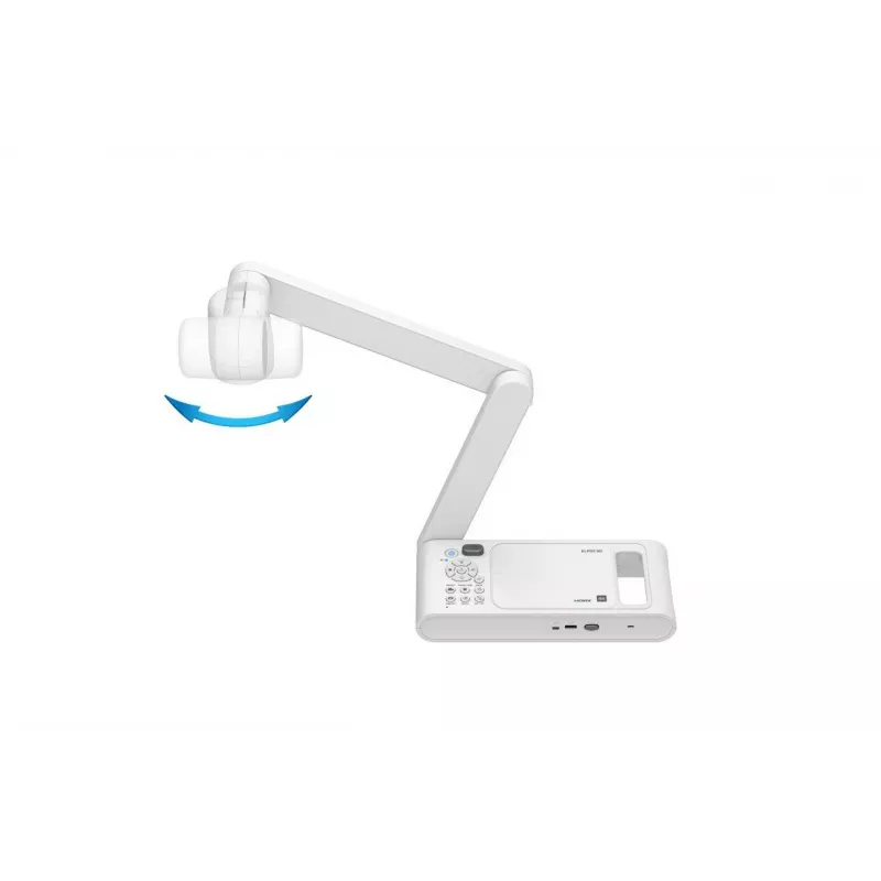 Epson ELPDC30 V12HB09080 câmara de documentos, 4K UHD (3840 x 2160), 13 MP, zoom digital 23x / ótico 10x, CMOS, HDMI/USB/Wi-Fi, branca