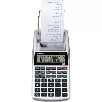 Calculadora de secretária com impressão Canon P1-DTSC II EMEA HWB cinzento