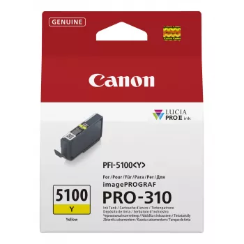 Tinteiro Canon PFI-5100 Y 1 unid. original amarelo