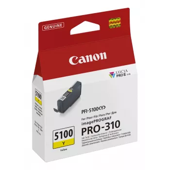 Tinteiro Canon PFI-5100 Y 1 unid. original amarelo