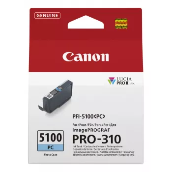 Tinteiro Canon PFI-5100 PC 1 unid. original ciano fotográfico