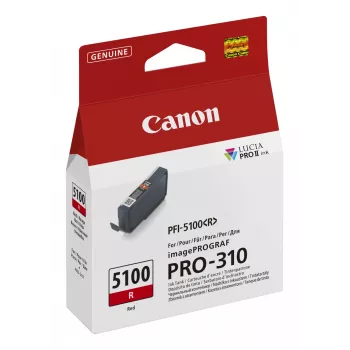 Tinteiro Canon PFI-5100 R 1 unid. original vermelho